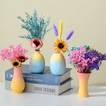 Pastel Colored Flower Vase