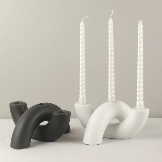 Ceramic Arch Candle Holder