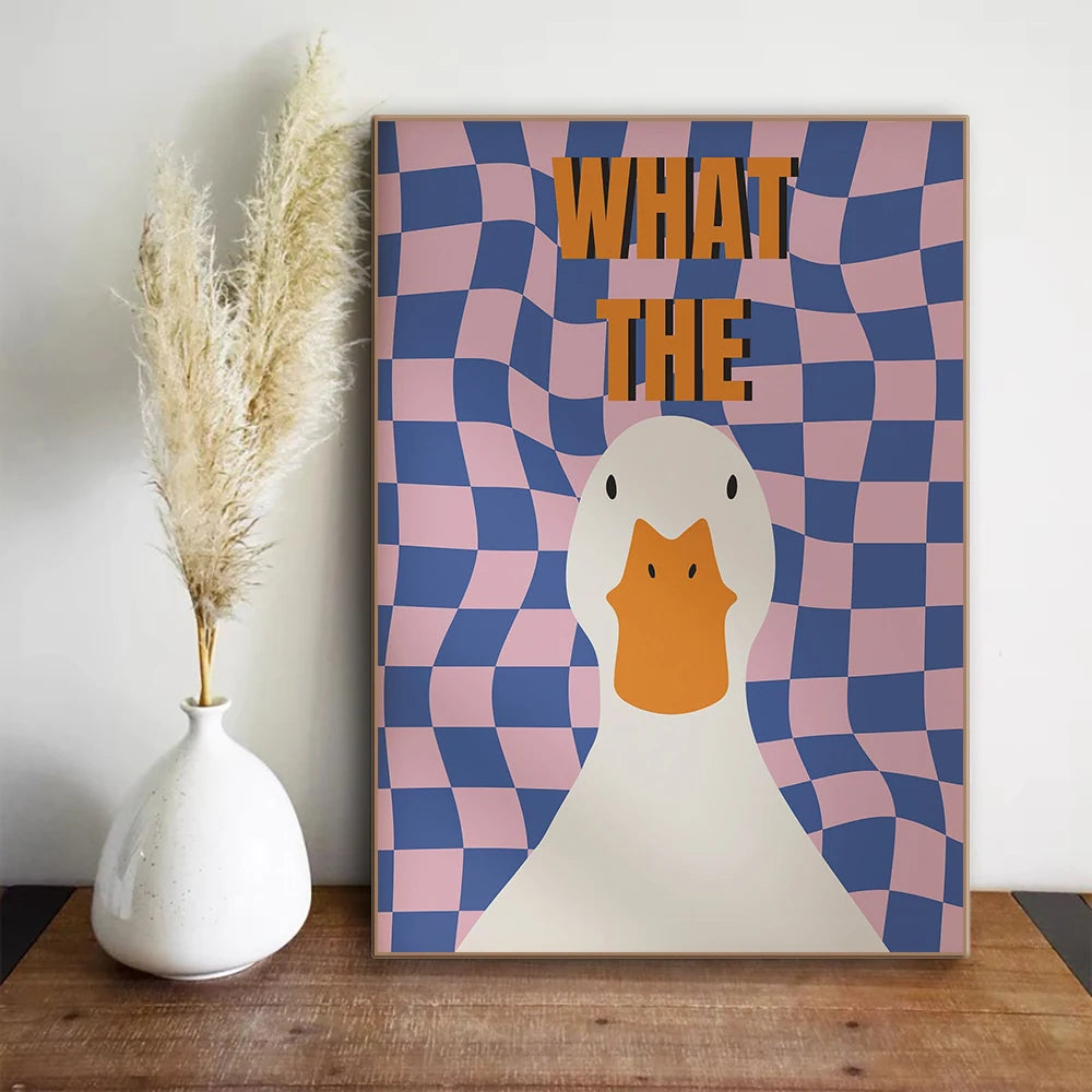 What the Duck Wall Print