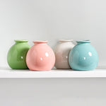 Ceramic White Mini Flower Vase