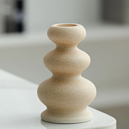 Modern Ceramic Resin Candle Holder