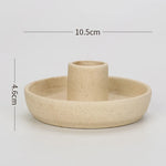 Modern Nordic Ceramic Taper Candle Holder