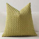 Cozy Woven Textured Pillow Cover