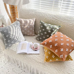 Tufted Diamond Puff Pillow Cover