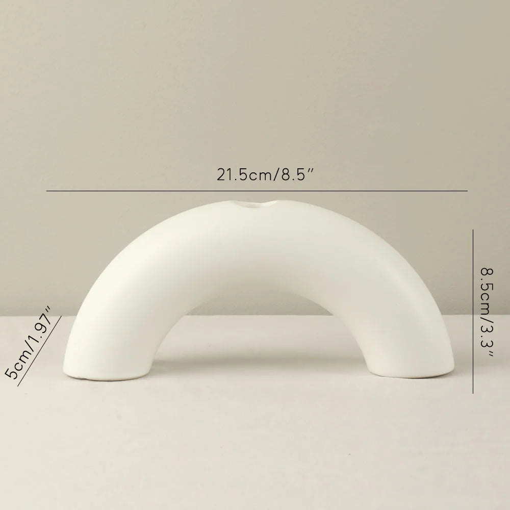 Ceramic Arch Candle Holder