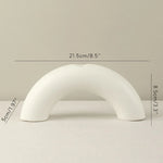 Ceramic Arch Candle Holder