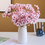 4Pcs Artificial Cherry Blossoms Flowers