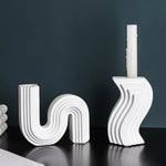 Euro Modern Style Ceramic Candle Holder