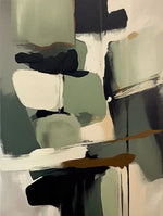 Nordic Minimalist Abstract Paint Style Wall Print