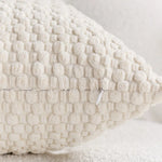 Cozy Woven Textured Pillow Cover