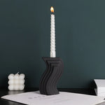 Euro Modern Style Ceramic Candle Holder