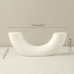 Ceramic Arch Candle Holder