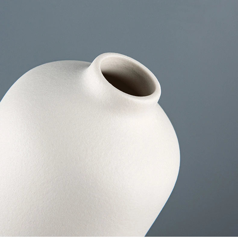 Nordic Minimalist Ceramic Vase