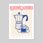 Espresso Coffee Wall Print