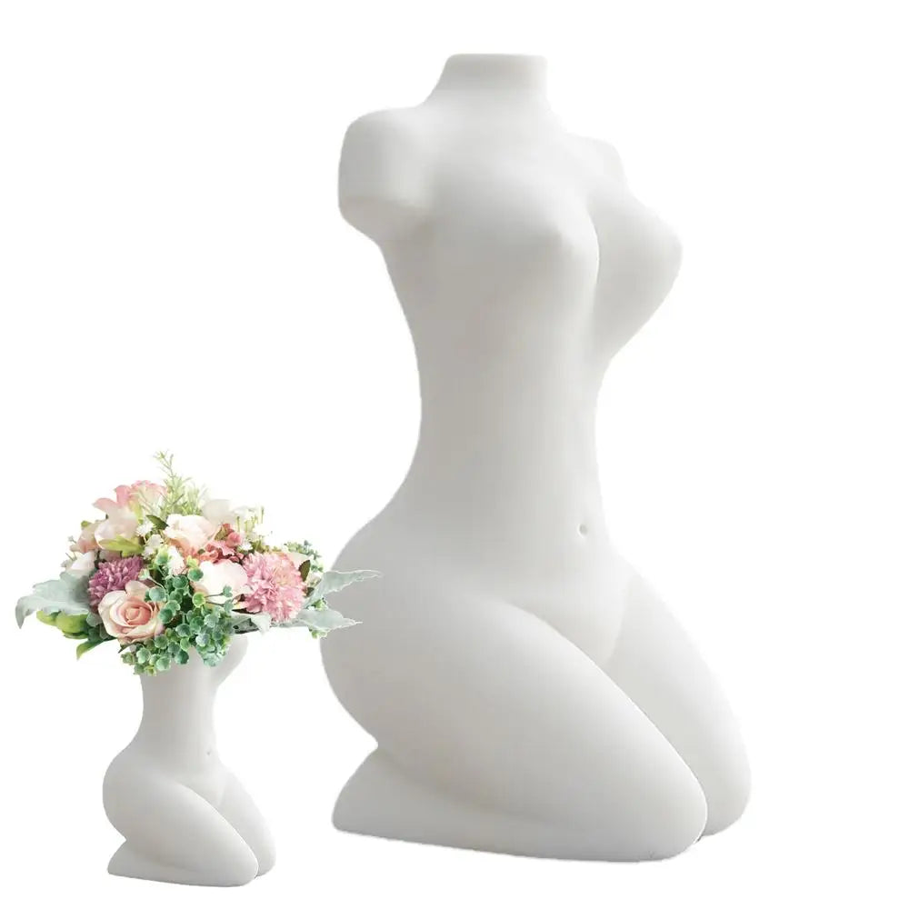 Nordic Nude Woman Vase