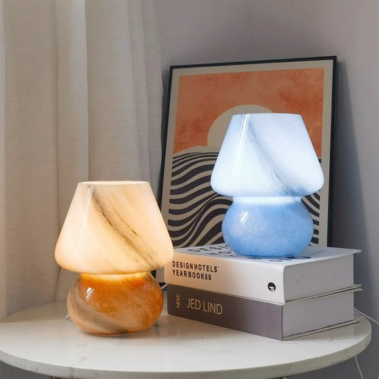 Marble Mushroom Table Lamp