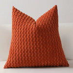 Cozy Woven Textured Pillow Cover