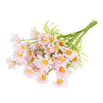 5Pcs Artificial White Daisy Flower Bouquet