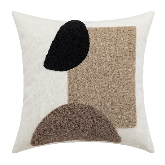 Modern Layered Abstract Pillowcase