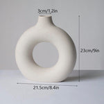 Nordic Ceramic Round Vase