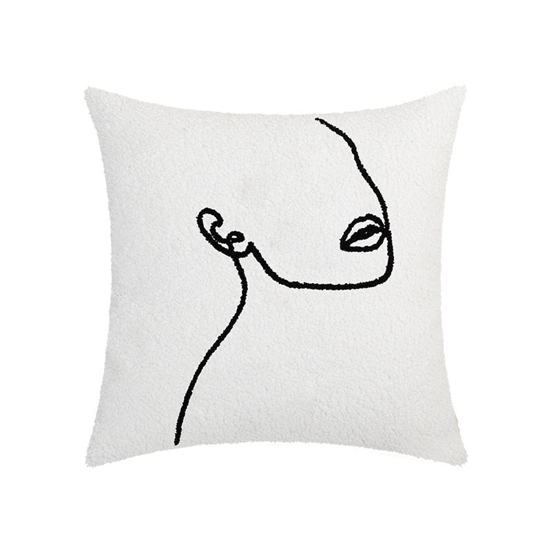 Abstract Woman Pillowcase